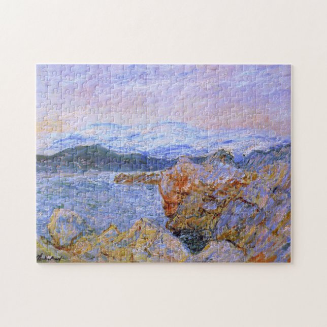 The Gulf Juan at Antibes Monet Fine Art Jigsaw Puzzle (Horizontal)