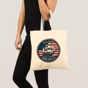 The Gulf Of Usa America Patriotic Tote Bag