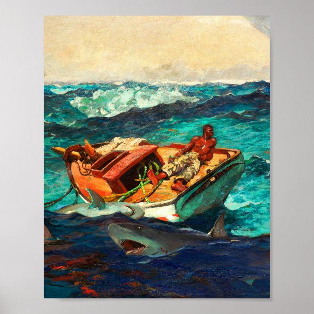 The Gulf Stream by Winslow Homer Poster (Front)