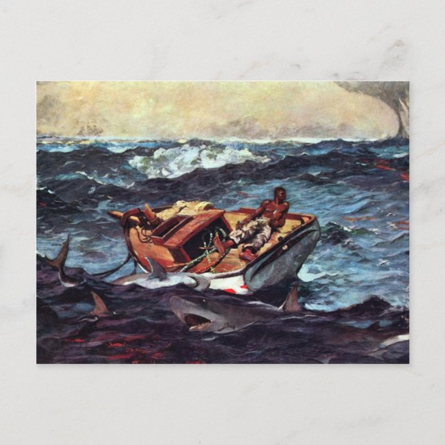 The Gulf Stream Gulf Stream By Homer Winslow Postcard (Front)