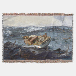 The Gulf Stream Winslow Homer 1899 Throw Blanket
