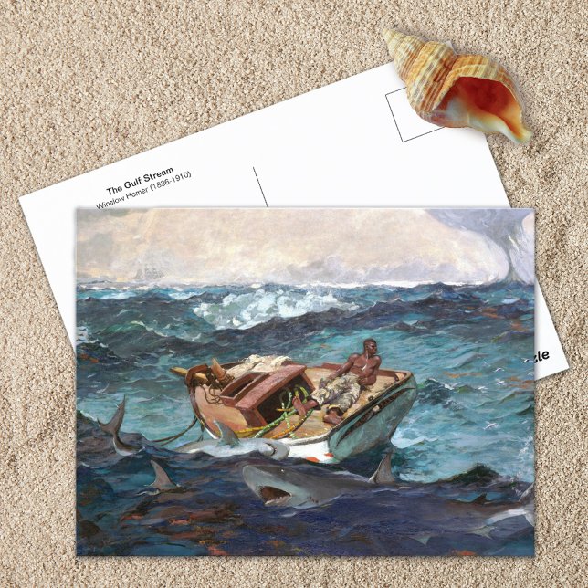 The Gulf Stream Winslow Homer Postcard (Creator Uploaded)