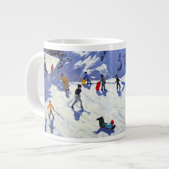 The Gully Belle Plagne 2004 Large Coffee Mug (Front Left)