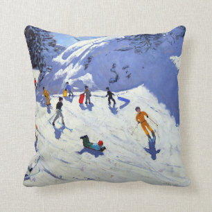 The Gully Belle Plagne 2004 Throw Pillow