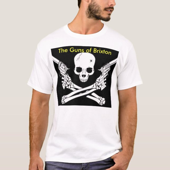 The Guns of Brixton "Peace Riot" Tee (Front)