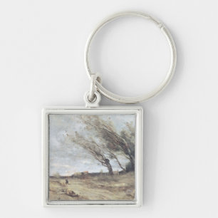 The Gust of Wind, c.1865-70 Keychain