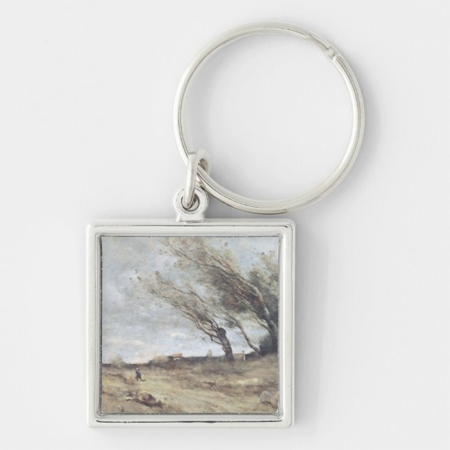 The Gust of Wind, c.1865-70 Keychain (Front)