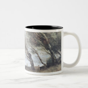 The Gust of Wind, c.1865-70 Two-Tone Coffee Mug