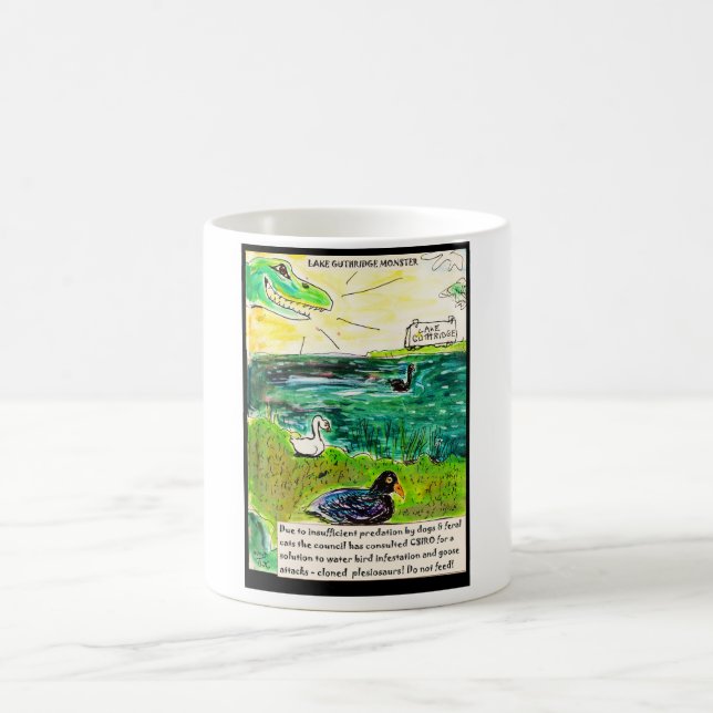 The Guthridge Lake Monster Coffee Mug (Center)