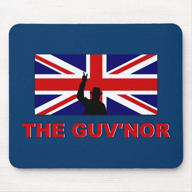 The Guvnor Churchill Mouse Pad (Front)