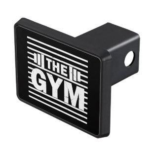 The Gym Trailer Hitch Cover