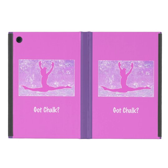 The Gymnast "Got Chalk?" ~ Bright Pink Version Cover For iPad Mini