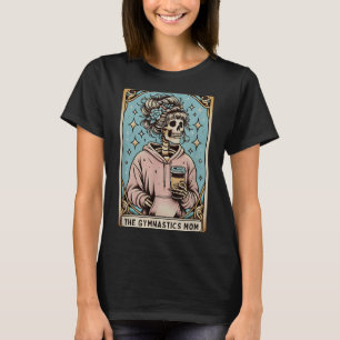 The Gymnastics Mama Tarot Card Funny Halloween T-Shirt