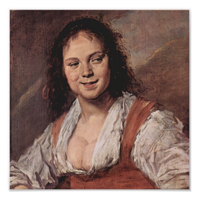 The Gypsy Girl by Hals - Poster (Front)