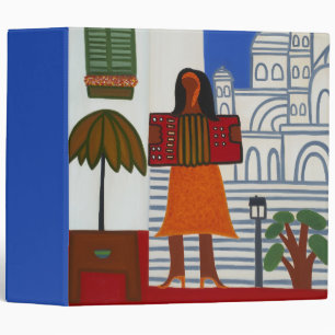 The Gypsy Girl in Front of Sacre Coeur 2006 Binder