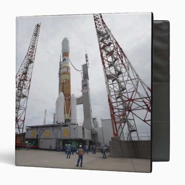 The H-IIB rocket on the launch pad Binder (Front/Inside)