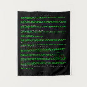 The Hacker's Manifesto Tapestry