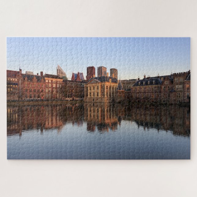 The Hague skyline in the Netherlands Jigsaw Puzzle (Horizontal)
