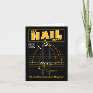 The Hail Mary - Washington Card