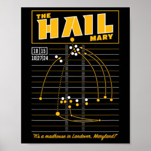 The Hail Mary - Washington Poster