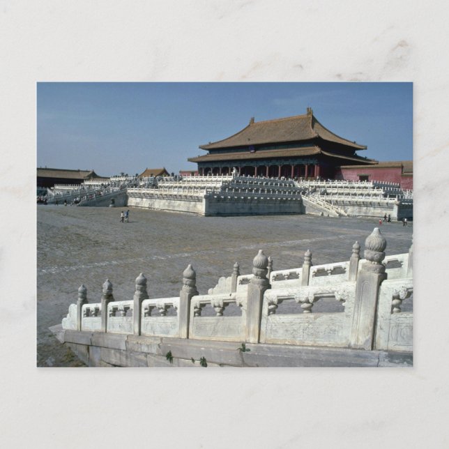 The Hall of Supreme Harmony, Forbidden City, Beiji Postcard (Front)