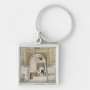 The Hall of the Two Sisters (Sala de las dos Herma Keychain