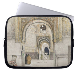 The Hall of the Two Sisters (Sala de las dos Herma Laptop Sleeve
