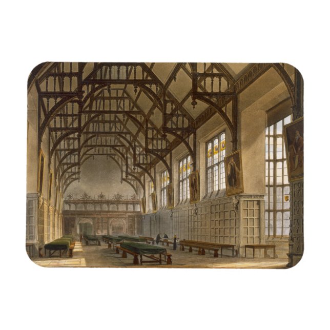 The Hall of Trinity College, Cambridge, from 'The Magnet (Horizontal)