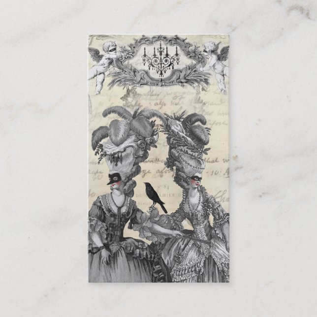 The Halloween Ball Business Card (Front)
