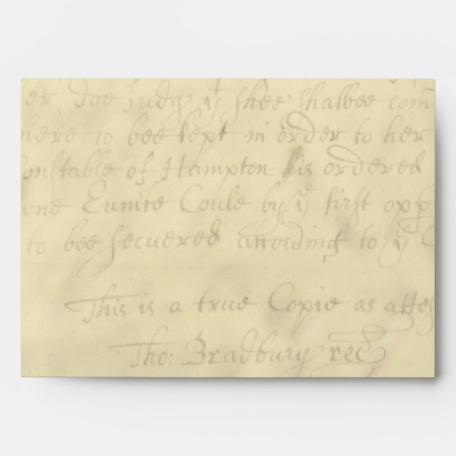 The Halloween Ball Envelope (Front)