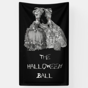The Halloween Ball (on black) Banner