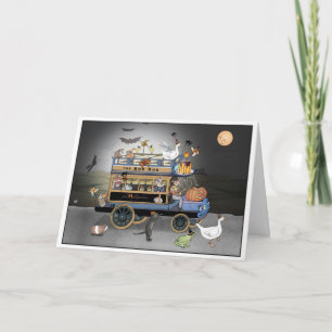 The Halloween 'Boo Bus' Card