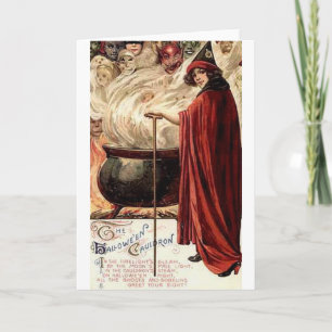 The Halloween Cauldron Card