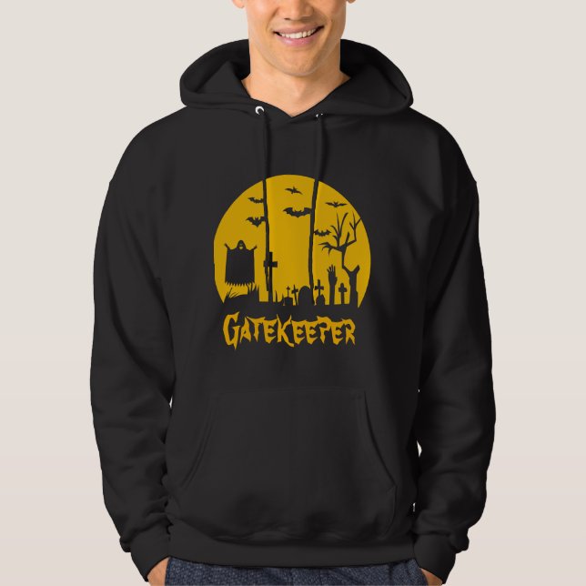 The Halloween Gatekeeper Mens  Hoodie (Front)