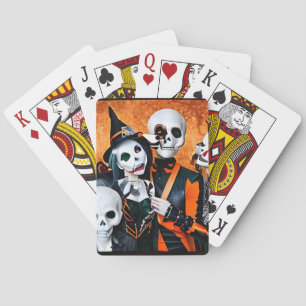 The Halloween Holdouts Playing Cards