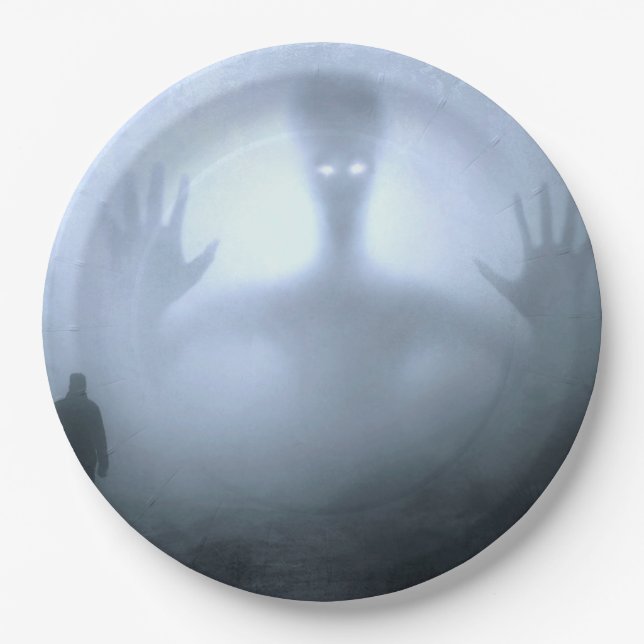 The Halloween Nightmare Paper Plate (Front)