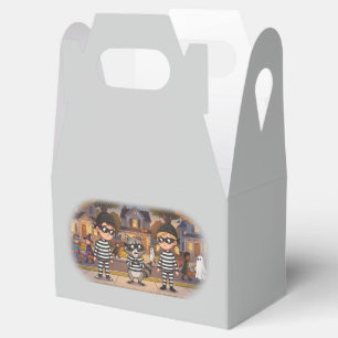 The Halloween Raccoon Bandits Favor Box