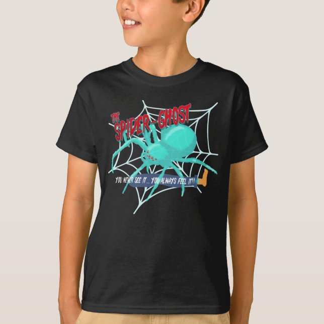 The Halloween Spider Ghost T-Shirt (Front)