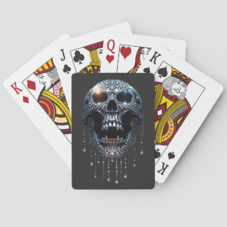 The Halloween "Spooky Bling" Playing Cards