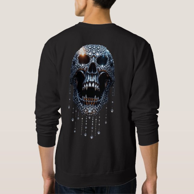 The Halloween "Spooky Bling" Sweatshirt (Back)