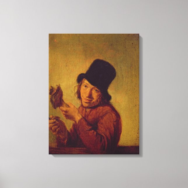 The Ham Eater Canvas Print (Front)