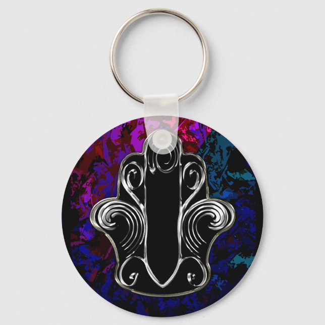 The Hamesh Hand Keychain (Front)
