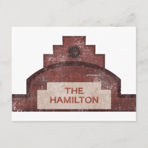 the hamilton building postcard