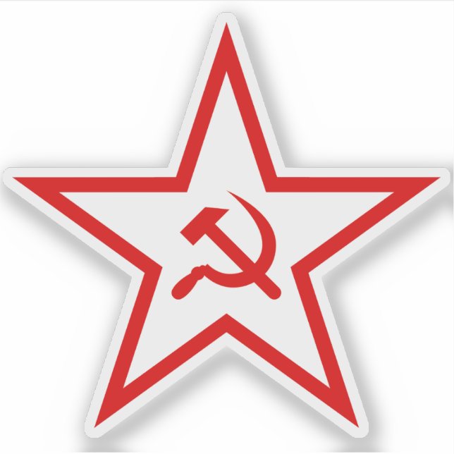 The Hammer And Sickle Star (red) (Front)