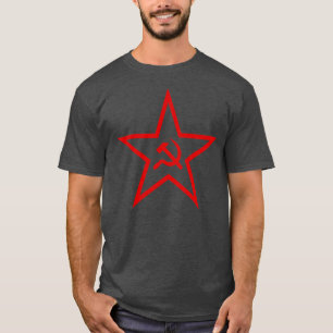 The Hammer And Sickle Star (red) T-Shirt