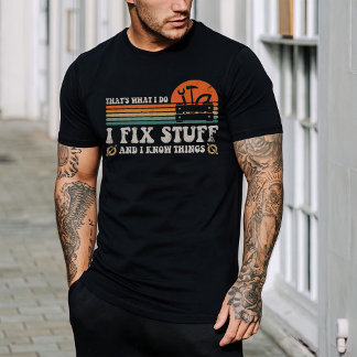 The Hammer T-Shirt, Handyman Shirt, I fix Stuff T-Shirt