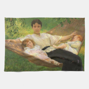 The Hammock (by Joseph DeCamp) Kitchen Towel