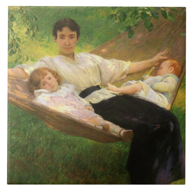 The Hammock (by Joseph DeCamp) Tile (Front)