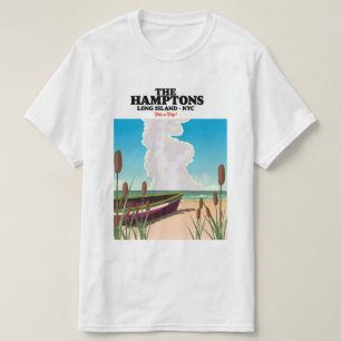 The Hamptons Long island NYC, travel poster. T-Shirt