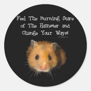 The Hamster Classic Round Sticker